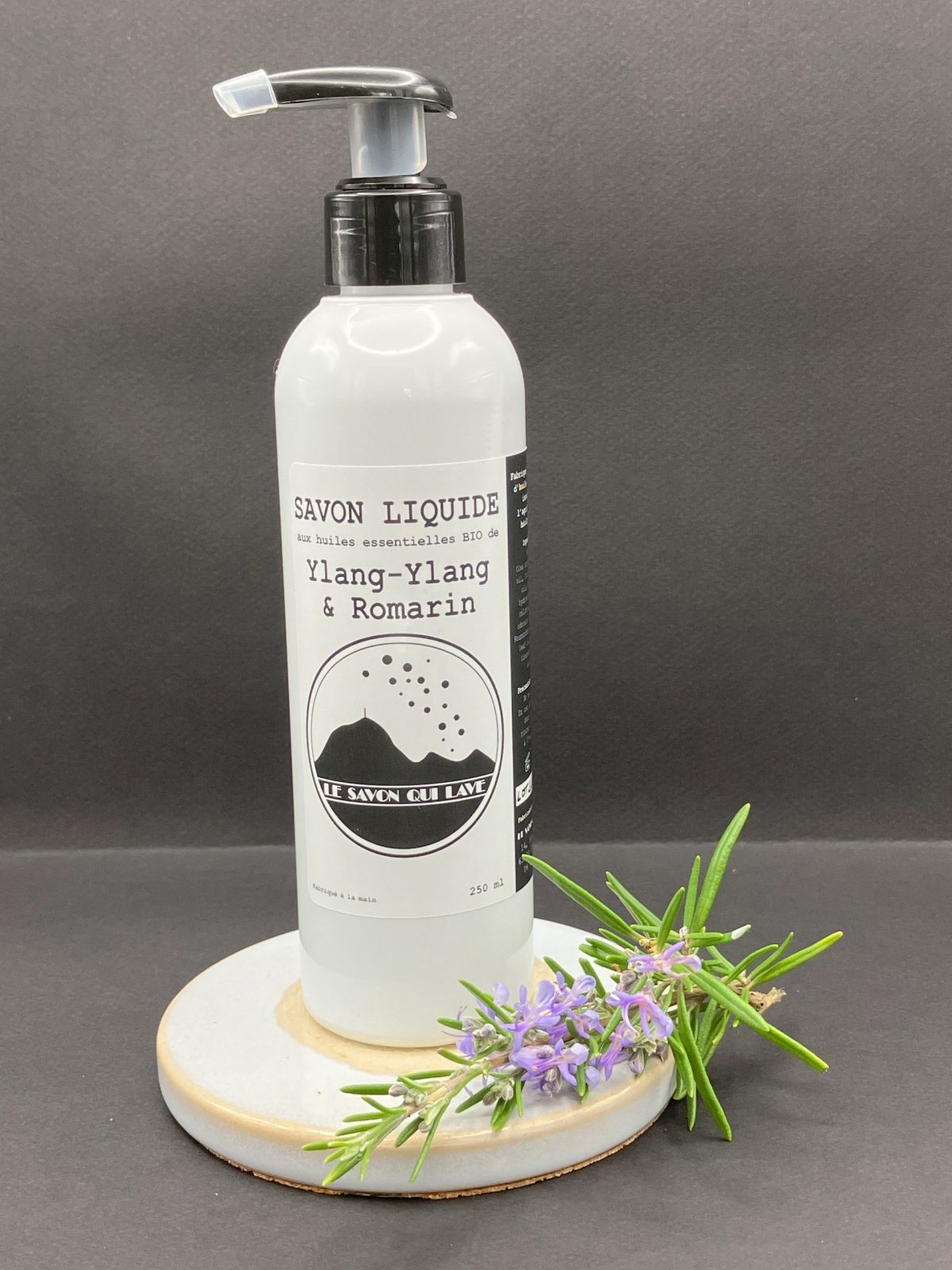 SAVON LIQUIDE lumineux Ylang-Ylang & Romarin – Image 2